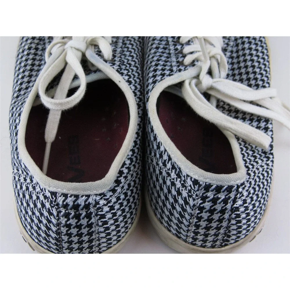 SeaVees Size 8 Sneaker Black Fabric Medium (B, M) Monterey‎ Lace Up Women